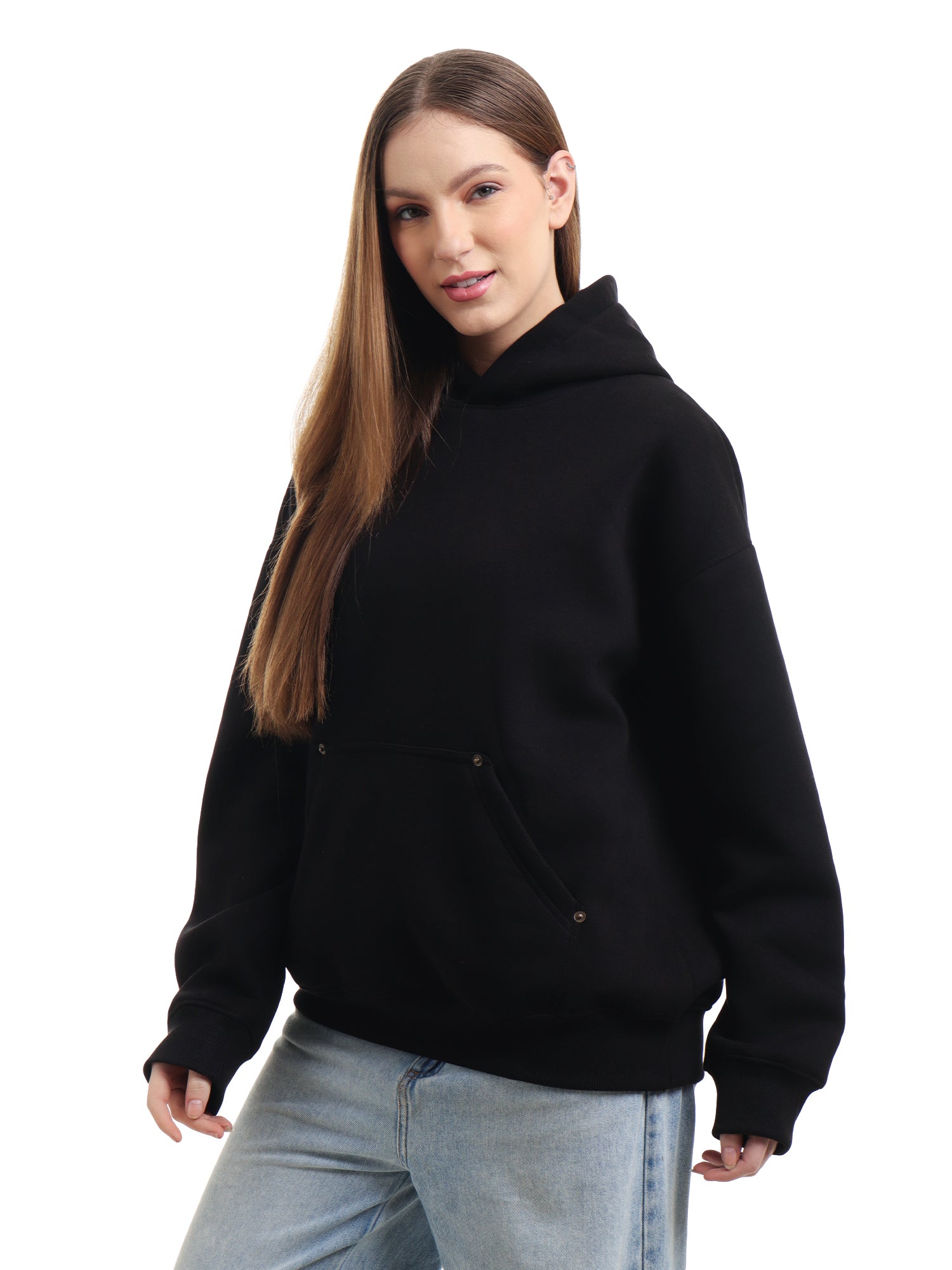 Oversized Winter Wear Hoodie for Girls & Ladies
