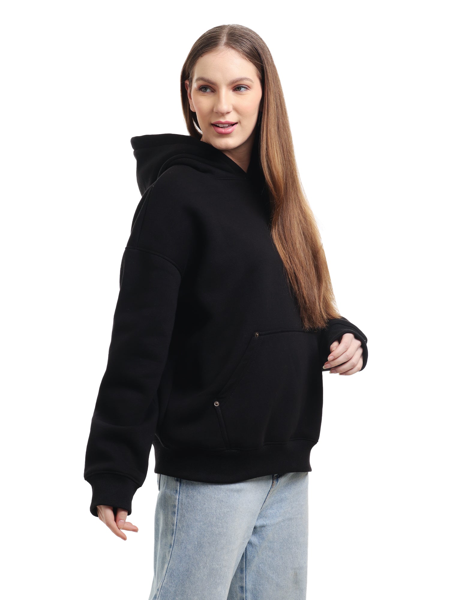 Oversized Winter Wear Hoodie for Girls & Ladies