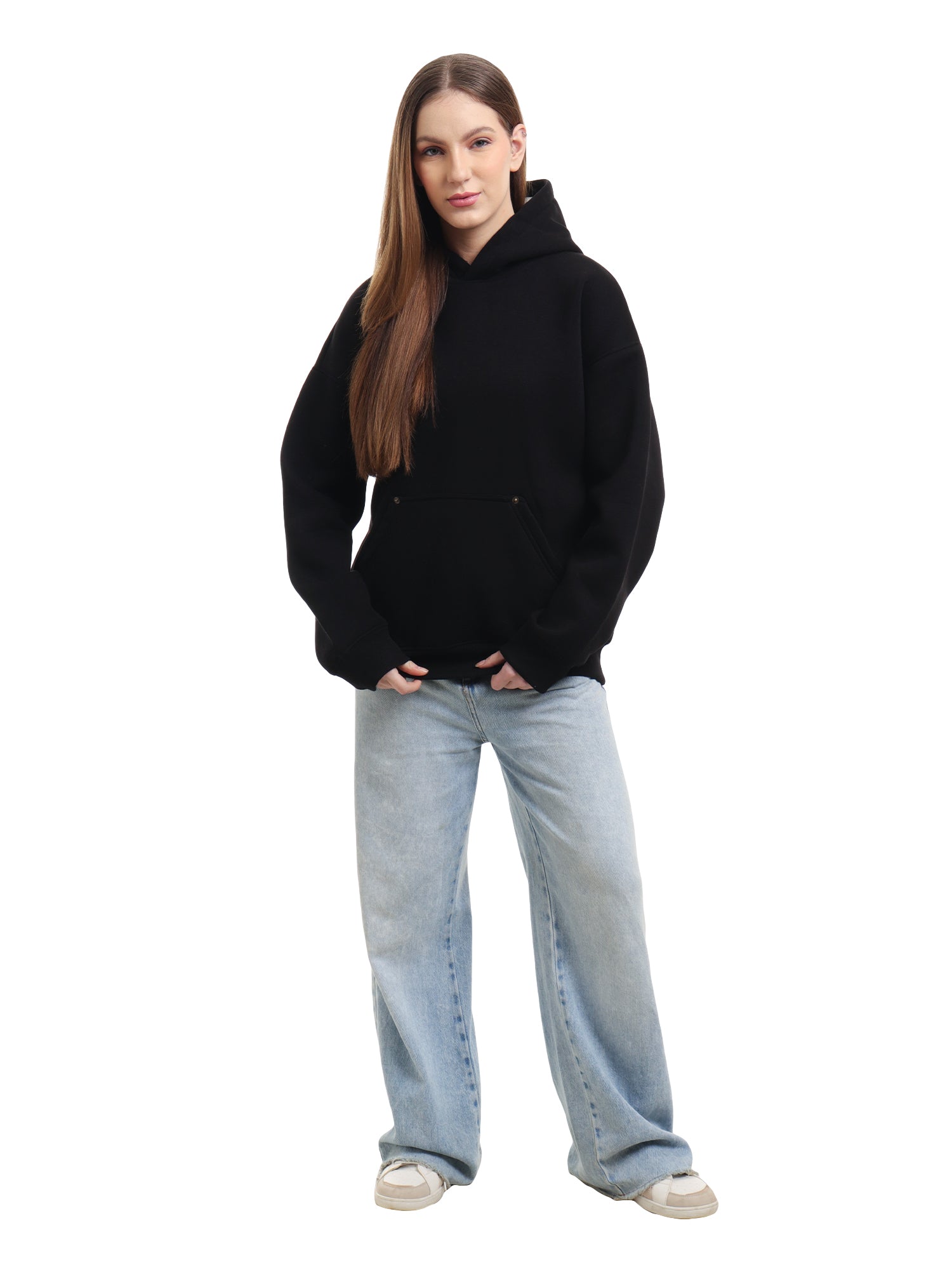 Oversized Winter Wear Hoodie for Girls & Ladies