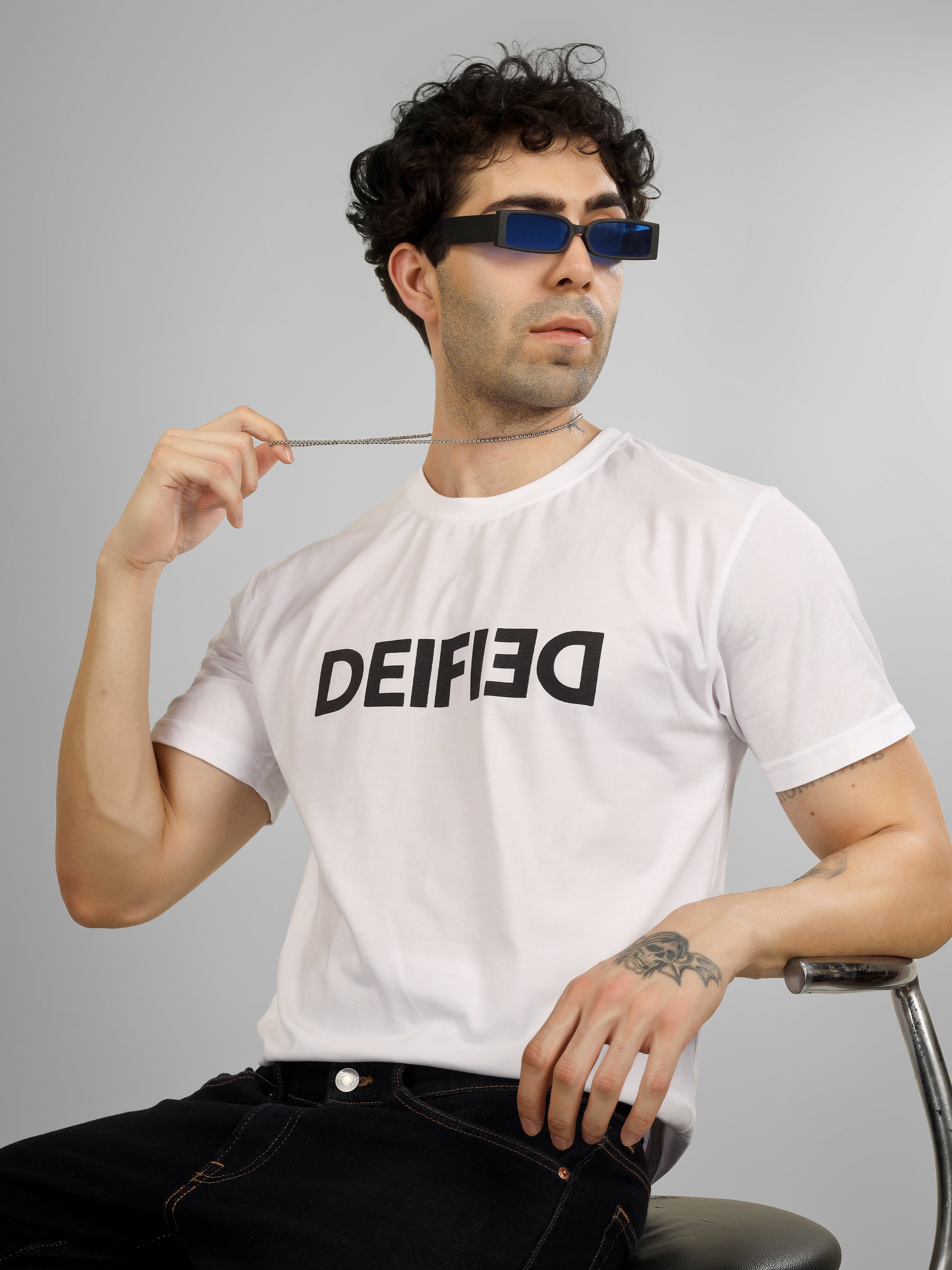 DEIFIED Mindshift Series | Perception Trap | Oversized Water-Based Print Streetwear Tee