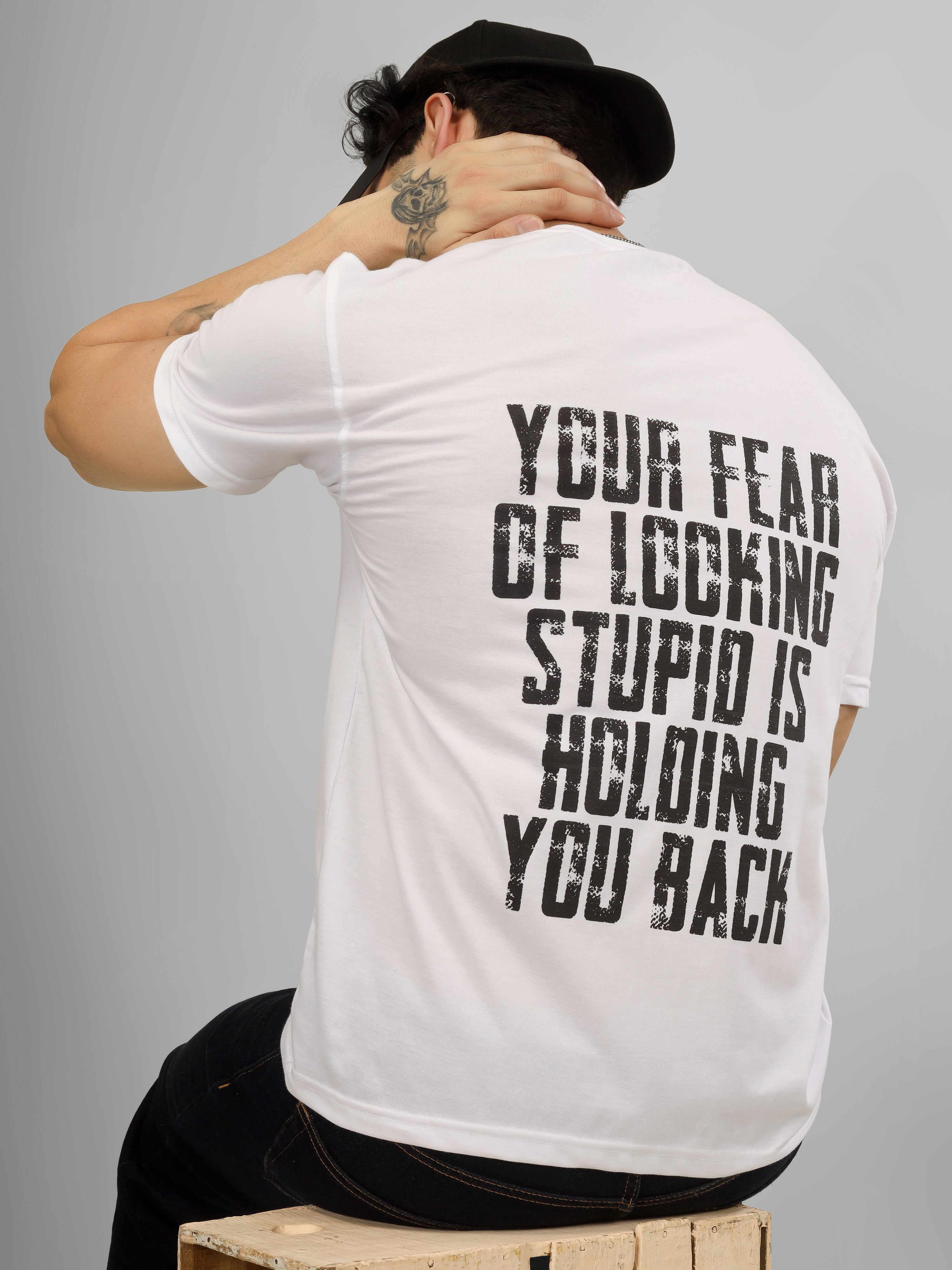 DEIFIED Mindshift Series | Perception Trap | Oversized Water-Based Print Streetwear Tee