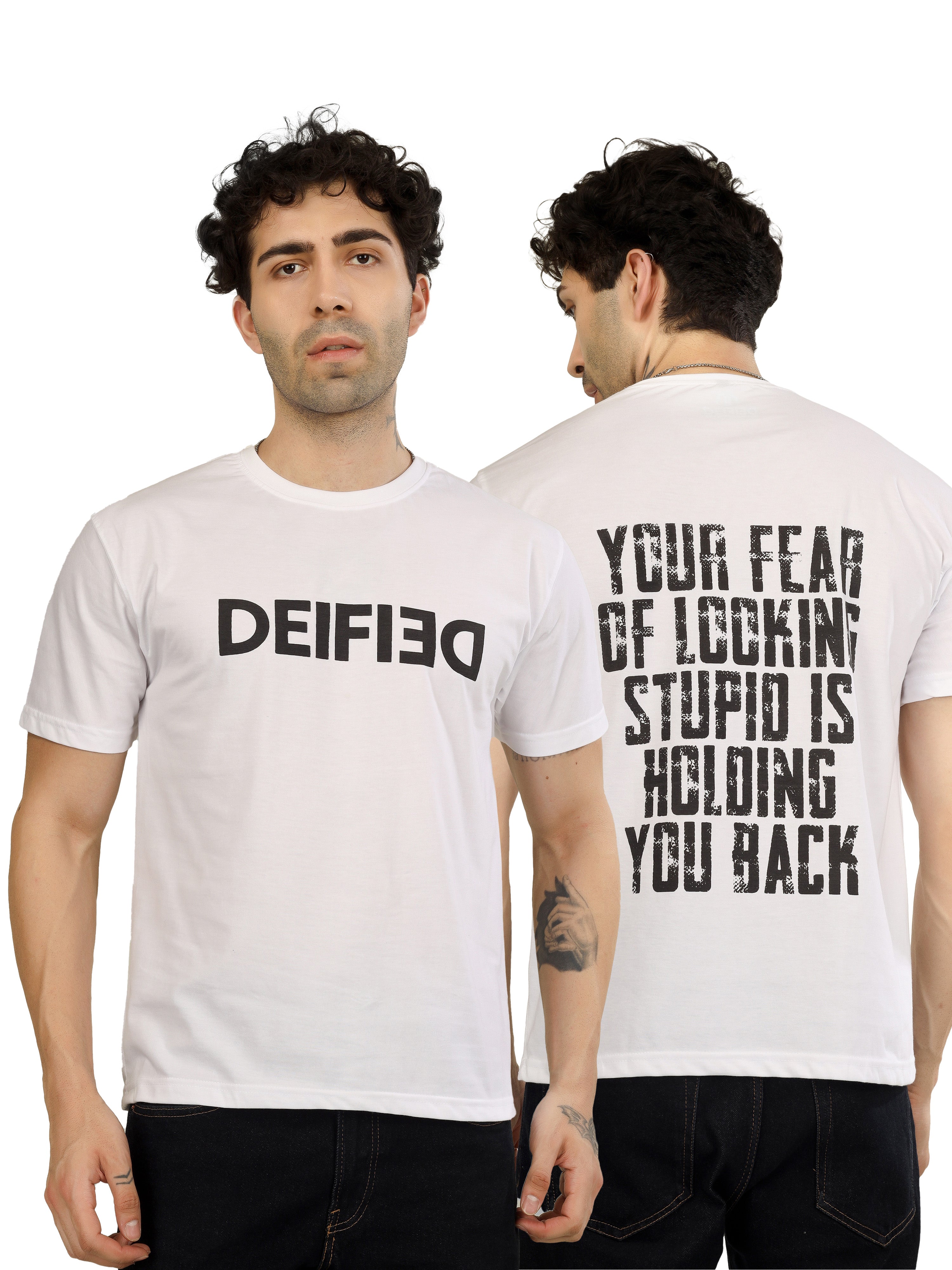 DEIFIED Mindshift Series | Perception Trap | Oversized Water-Based Print Streetwear Tee